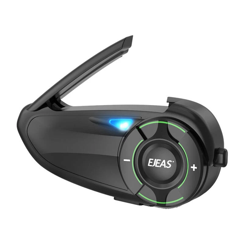 Motorintercom EJEAS Q8 Bluetooth helmcommunicator langeafstands-intercom