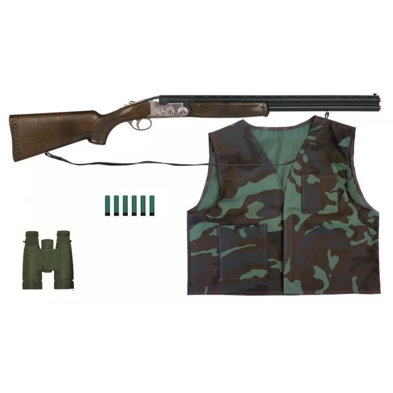 Speelgoed hagelgeweer-set Pulio 155617/0 met draagvest