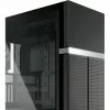 VK02 Lite, towerbehuizing zwart, gehard glas