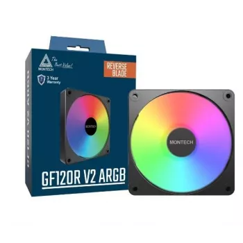 Montech GF120R V2 ARGB computerbehuizing-ventilatormodule 12 cm zwart 1 st.
