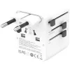 Reisadapter 20W GaN Nomad 2xUSB-C + 1xA