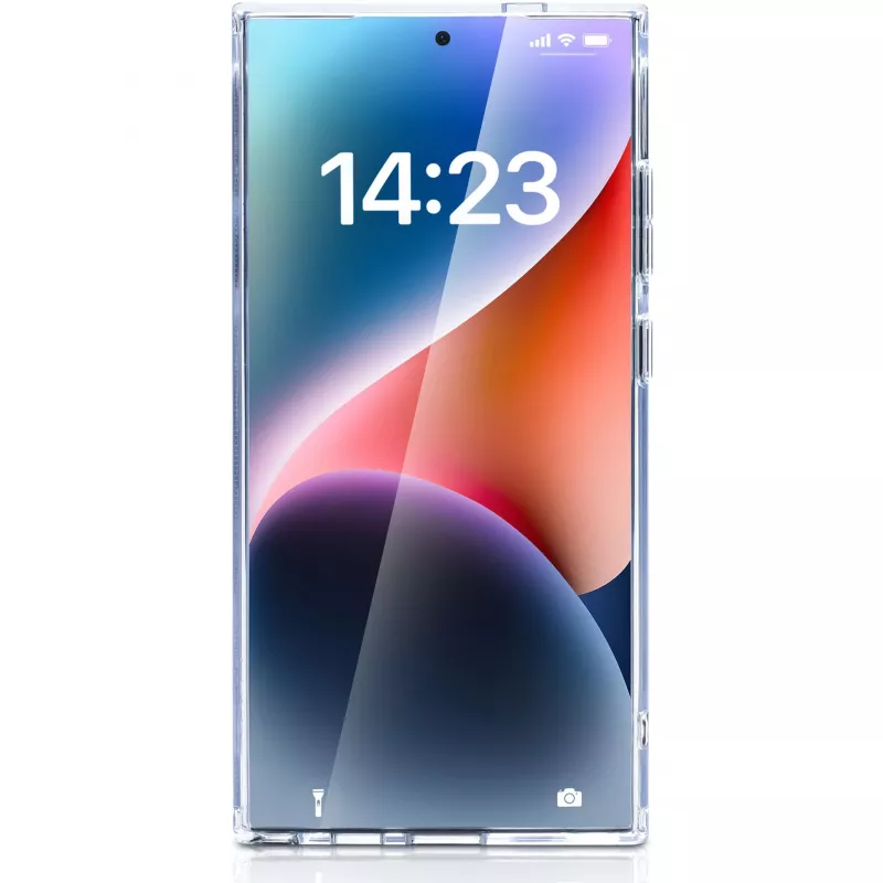 Cover nevox StyleShell SHOCKFlex Galaxy S25 Ultra transparant 6,8 inch