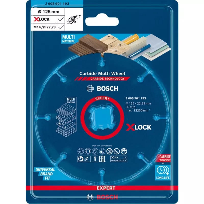 Bosch EXPERT CARBIDE MULTI WHEEL doorslijpschijf
