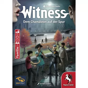 Deep Print Games: Witness - Op het spoor van de kameleon, puzzelspel