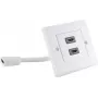 Wandcontactdoos 2 x HDMI ShiverPeaks 79510-2