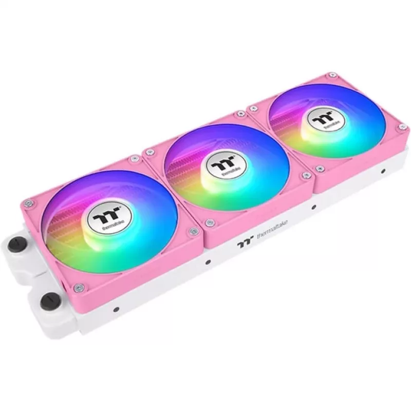 Ventilator THERMALTAKE CT140 EX Reverse ARGB Sync 140 mm, 500–1800 RPM, roze, 3 stuks