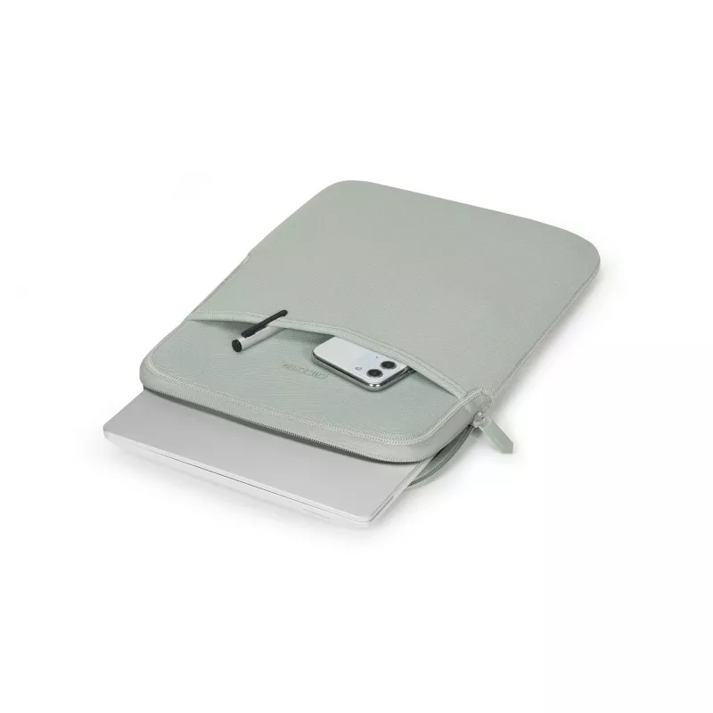 DICOTA D31993-DFS Sleeve Eco SLIM S laptophoes voor Microsoft Surface Laptop Go, Pro, Pro X, Silver Sage