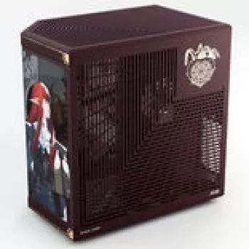 HYTE pc-behuizing Y70 Metaphor ReFantazio (midi-tower, E-ATX, gehard glas, tweekamer, PCIe 4.0 riser-kabel, wit/multicolor)