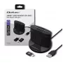 Smartcardlezer Qoltec 50632 USB 2.0 zwart 1m kabel