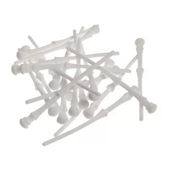 Akasa AK-MX003-WKT20 antivibratie PC-ventilatorbevestigingen, wit, 20-pack