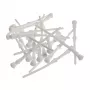 Akasa AK-MX003-WKT20 antivibratie PC-ventilatorbevestigingen, wit, 20-pack
