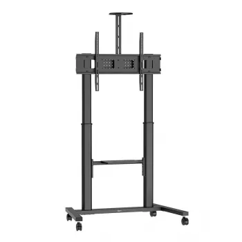 Vogel's ESSENTIAL T1041 displaytrolley voor schermen van 65–110 inch (165,1–279,4 cm), max. 100 kg, zwart