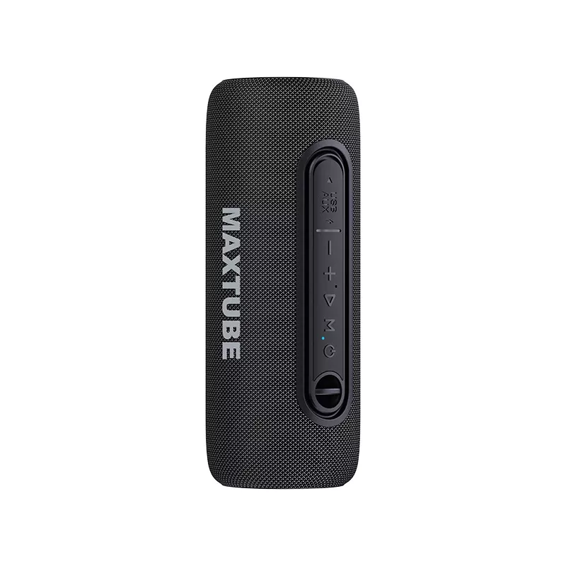Luidspreker TRACER MaxTube 20W TWS Bluetooth, zwart — draagbaar draadloos geluid, stereogeluid