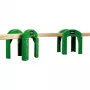 BRIO 33253 steunvoeten groen, 2 stuks