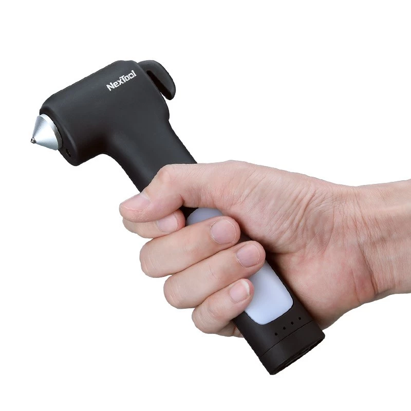 NexTool Hammer Rescue NE0140 4-in-1 multifunctioneel reddingsgereedschap