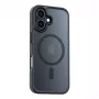 Magnetische beschermhoes Torras Guardian Series voor iPhone 16 — zwart