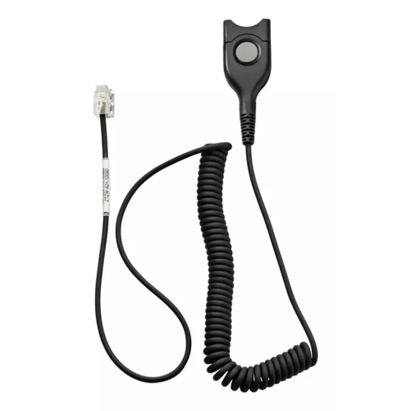 EPOS CSTD 01 – headsetkabel – EasyDisconnect naar RJ-9 male – standaard onderkabel (1000836)