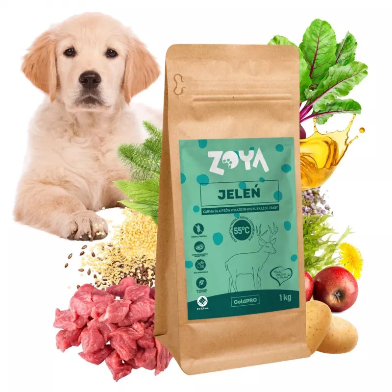 ZOYA ColdPRO hert - droogvoer voor honden - 1 kg