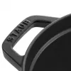 Braadpan Staub Cocotte 4,2 L zwart