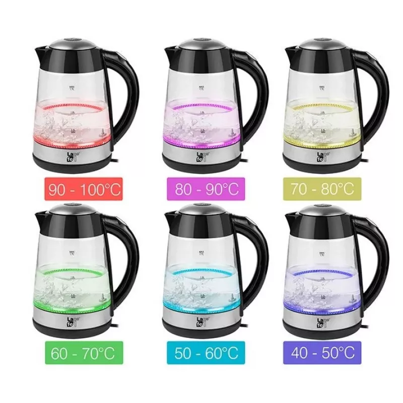 Waterkoker Lafe LAFCZA46806, 2200 W, 1,7 l, zwart