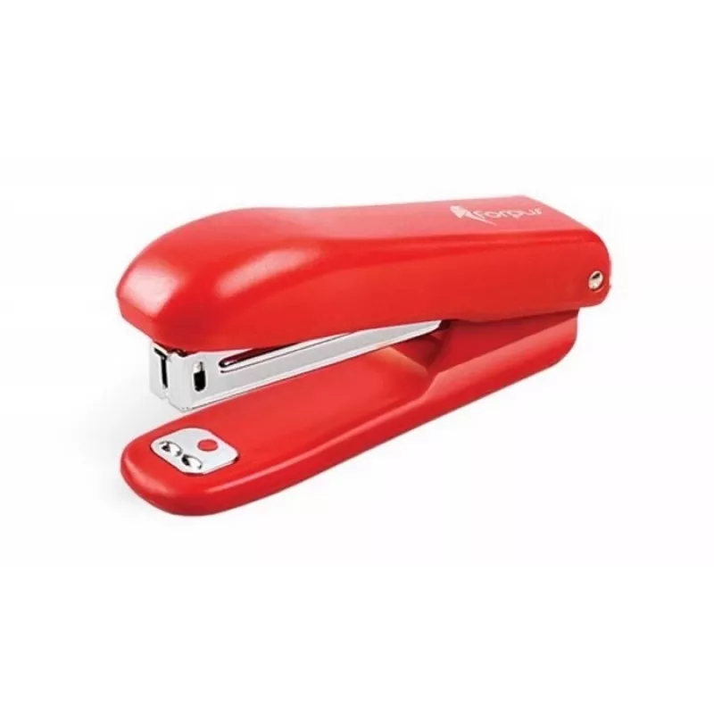 Nietmachine Forpus, rood, tot 12 vel, nietjes 10 1102-006