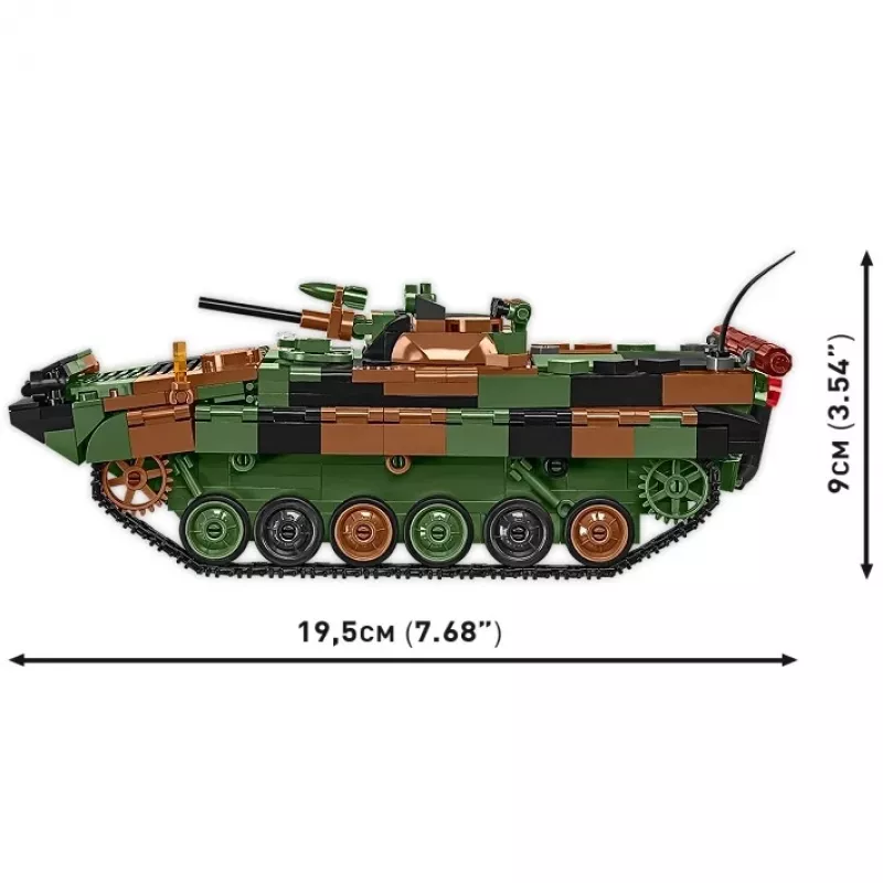 Blokset Cobi Armed Forces BWP-1 2630 — modelset van de Pools-Oekraïense amfibische infanteriegevechtsvoertuig