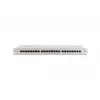 DIGITUS DN-91624S 24-poorts Cat6 afgeschermd patchpaneel, 1U 19 inch, grijs