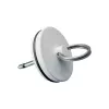 SUNDO 47080 draagbare harenwasbak met afvoer, wit