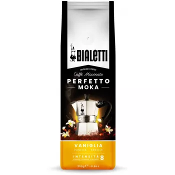 Bialetti - Perfetto Moka Vanilia 250g gemalen koffie