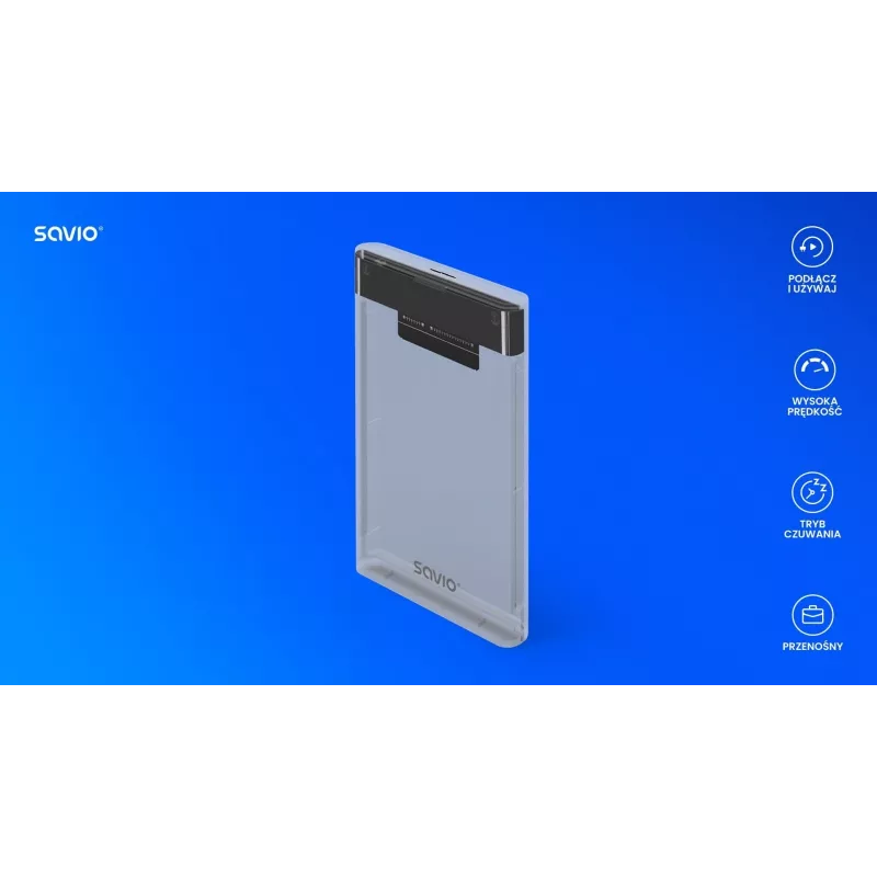 HDD/SSD-behuizing Savio AK-66