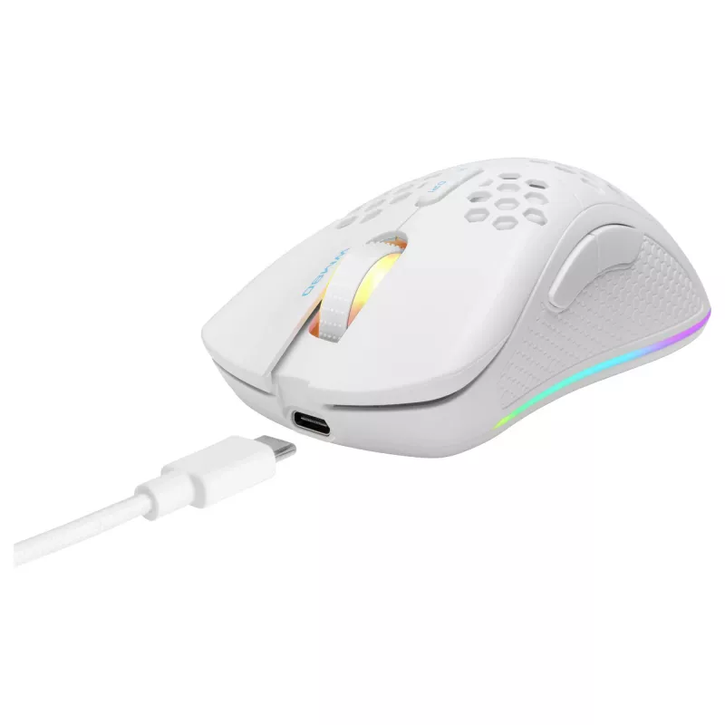 Gaming-muis Deltaco GAM-120-W RF draadloos USB Type-C