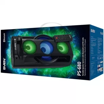 SVEN PS-680 Bluetooth-luidspreker 65W, FM, karaoke