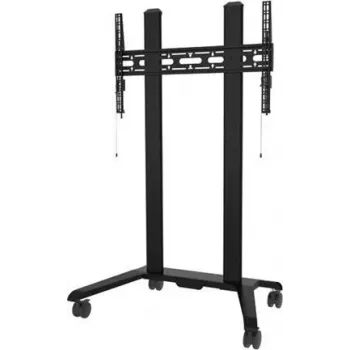 Projectiescherm-vloerstandaard B-TECH BT8564 voor 3,05 m (120 inch) schermen, max. gewicht 130 kg, max. VESA 1000x600 mm, zwart
