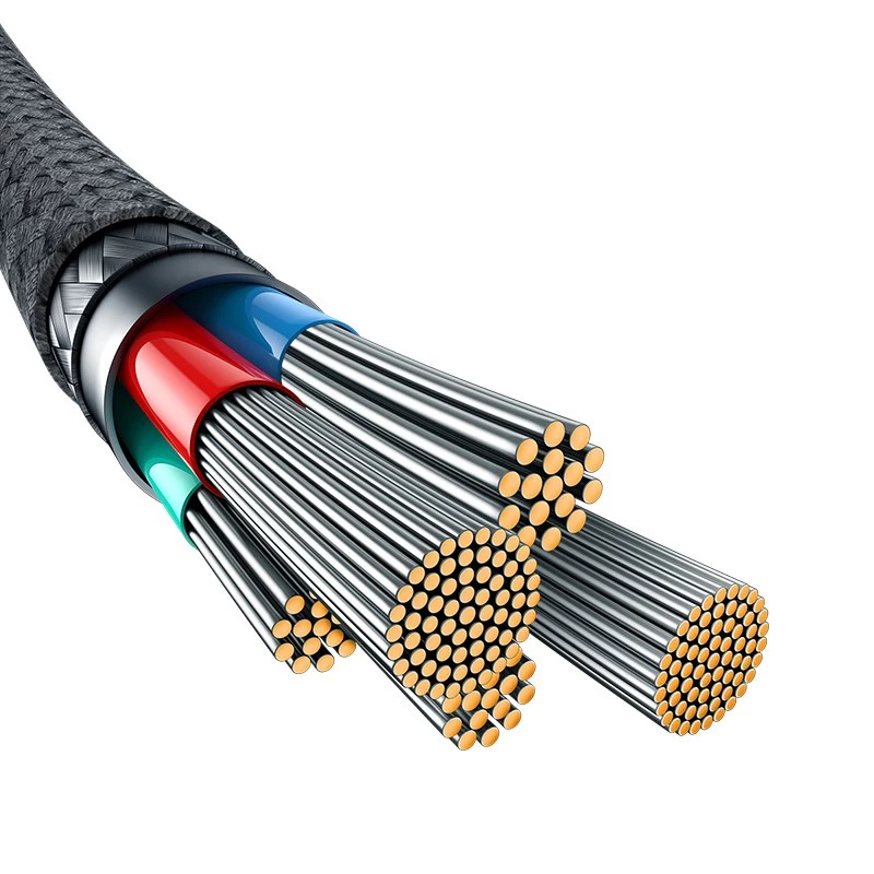 Baseus Unbreakable USB-C-naar-iP-kabel 2 m 20 W zwart