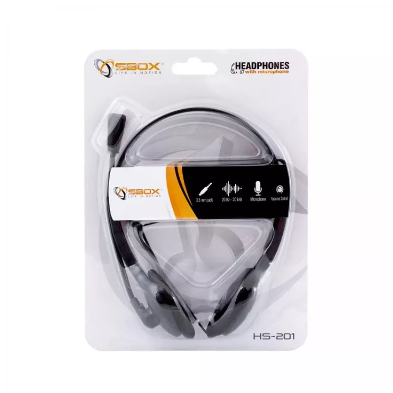 Koptelefoon SBOX HS-201