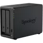 NAS-opslagserver SYNOLOGY DP320 desktop R1600, 8 GB RAM, 16 TB, 2-bay, HDD-ondersteuning, RAID, zwart