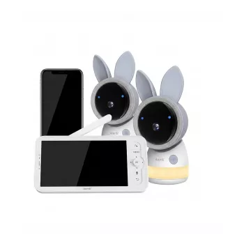 Beveiligingscamera Arenti A4 4MP Wi-Fi Baby Kit dubbele camera's