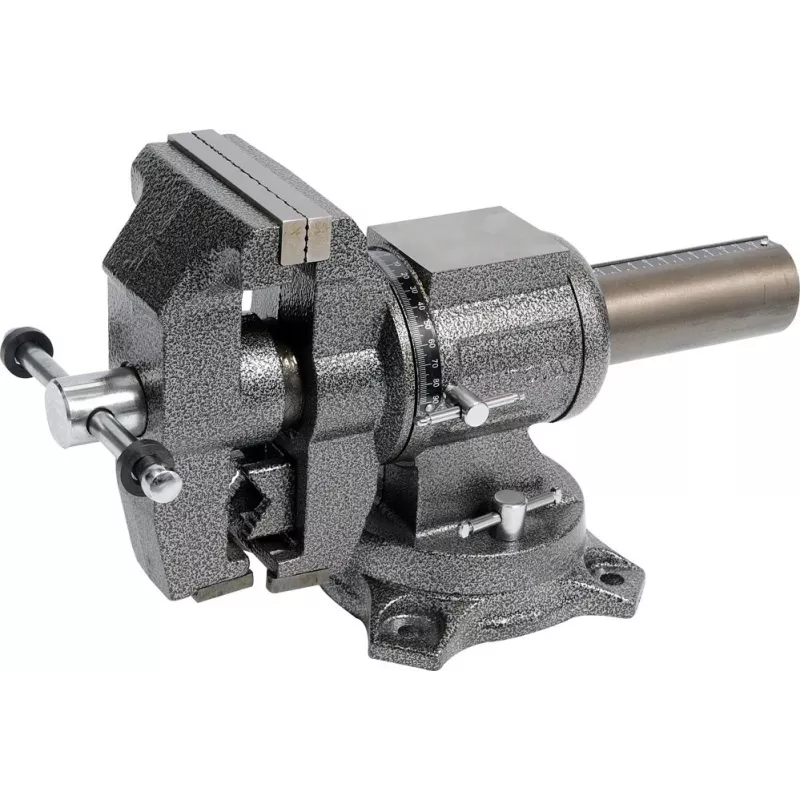Bankschroef YATO YT-6505, gietijzer, 10 cm spanwijdte, draaivoet, 11 kg