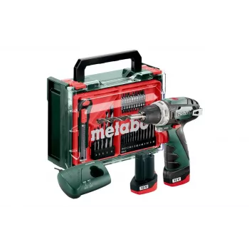Accu-boorhamer Metabo PowerMaxx BS Basic set
