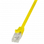 Netwerkkabel LogiLink 1m RJ-45 Cat5e geel