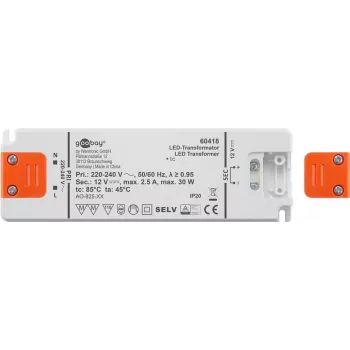 Goobay LED-transformator 12 V/30 W (60418)