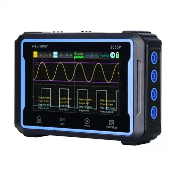 Draagbare 3-in-1 FNIRSI 2C53P 4,3-inch touchscreen-oscilloscoop