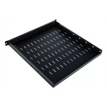 Legbord Digitus TN-19-5/9-1U-W-BK staal zwart 19 inch 500 mm diepte