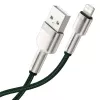 USB-A naar Lightning kabel Baseus 1 m, groen