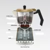 Aluminium mokapot Maestro MR-1657-3-BEIGE – 3-kops espressomaker, beige