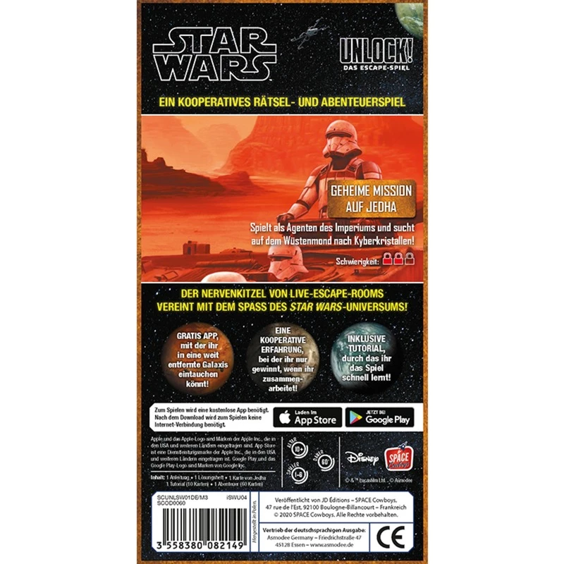 Unlock - Geheime missie naar Jedha, partyspel
