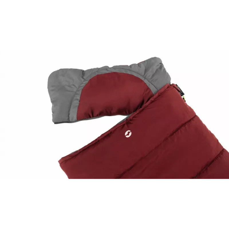 Slaapzak Outwell Contour Junior rechthoekig polyester 170 cm x 70 cm, rood
