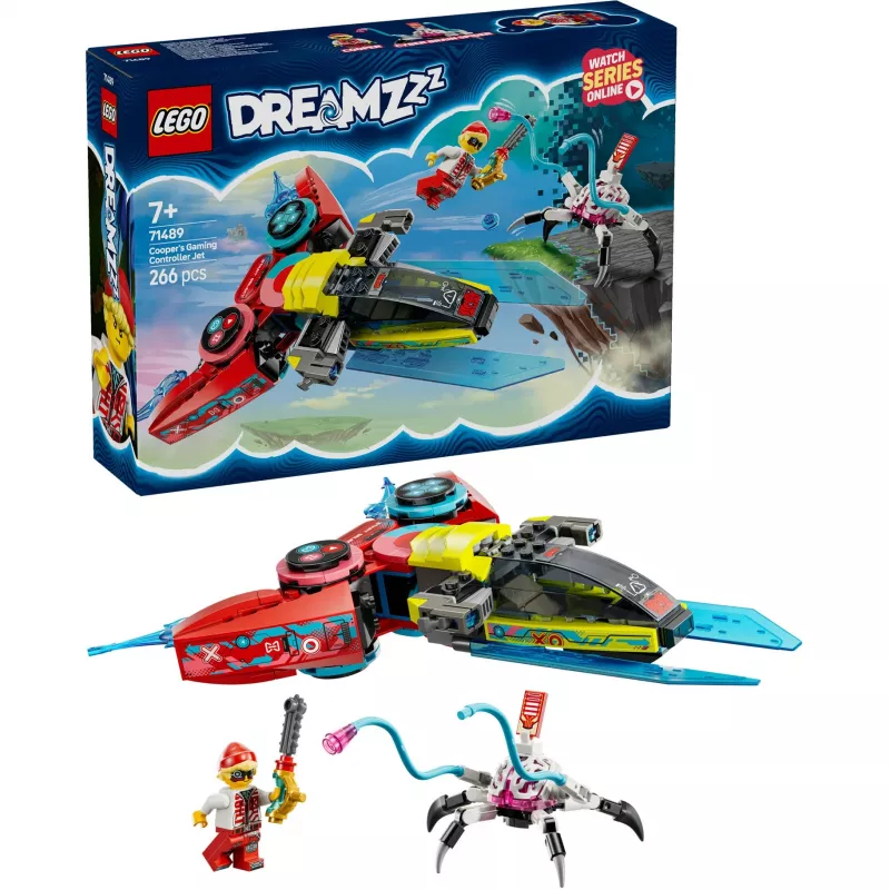 Lego 71489 DREAMZzz Coopers vliegende videogamecontroller, constructiespeelgoed