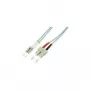 Logilink - patchkabel - LC multimode (M) - SC multimode (M) - 5 m - glasvezel - 50/125 micrometer - OM3 - halogeenvrij - aquamarijn (1P3LS05)