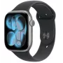 Watch Series 11 GPS+Cellular 46mm Space Grey aluminium behuizing met zwarte sportband - M/L